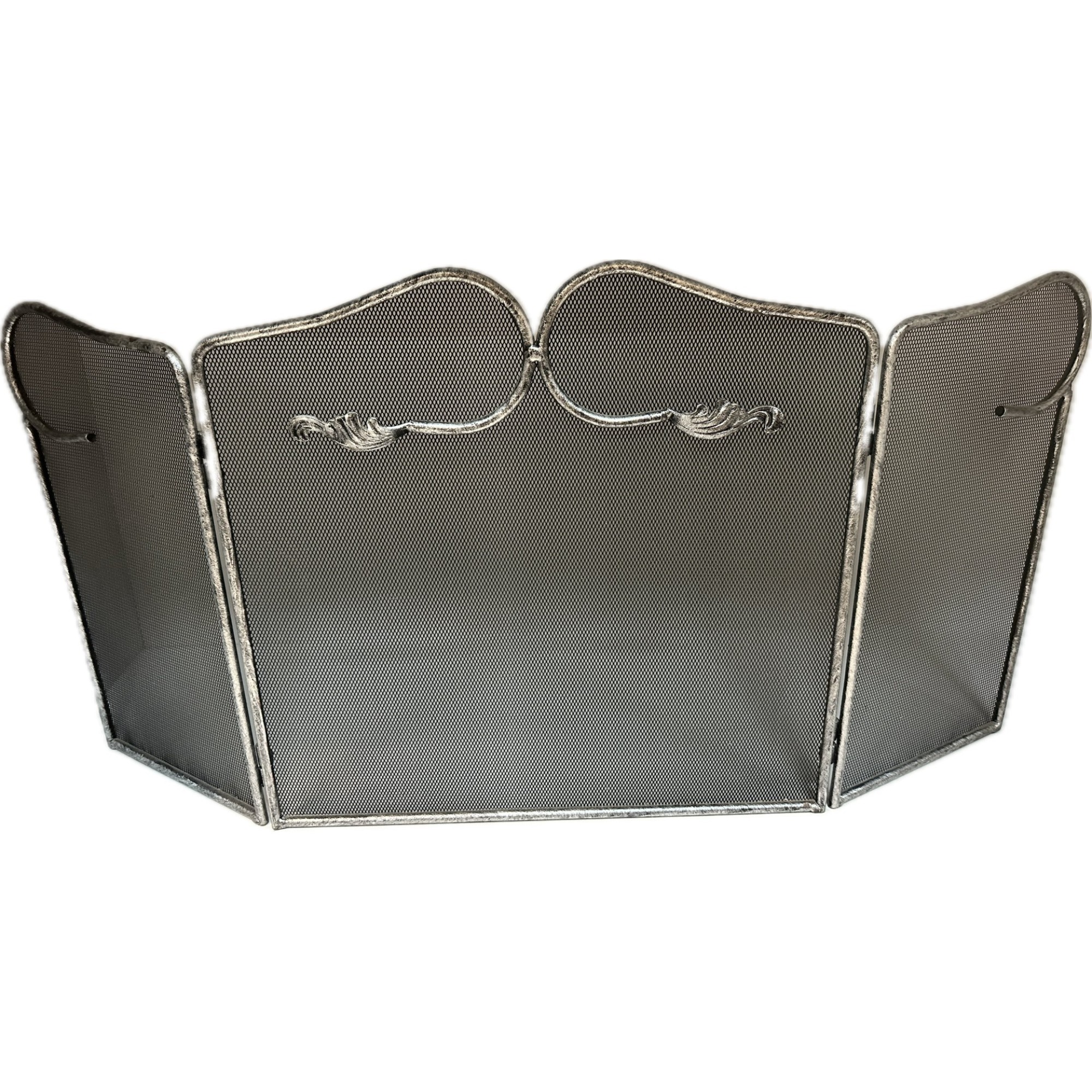 Κάλυψη Τρίφυλλη Σίτα Τζακιού 50.5+25+25x49 εκ. Μαύρo Πατίνα Ασημί