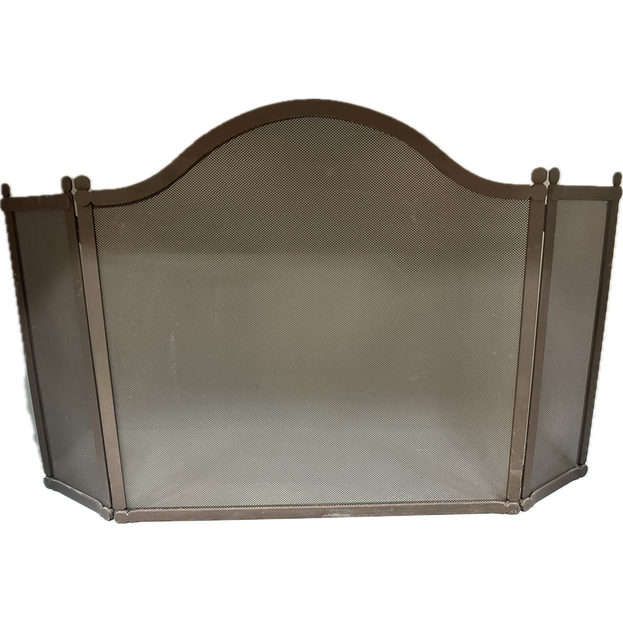 Τρίφυλλη Κάλυψη Τζακιού 60,5Χ100εκ. Σκουριά