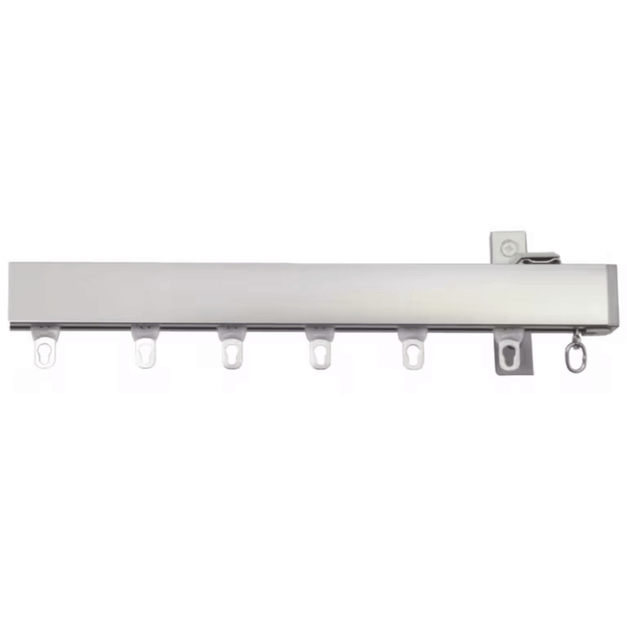 Μεταλλικός Σιδηρόδρομος Τοίχου Βαρέου Τύπου INOX Μονός 30mm