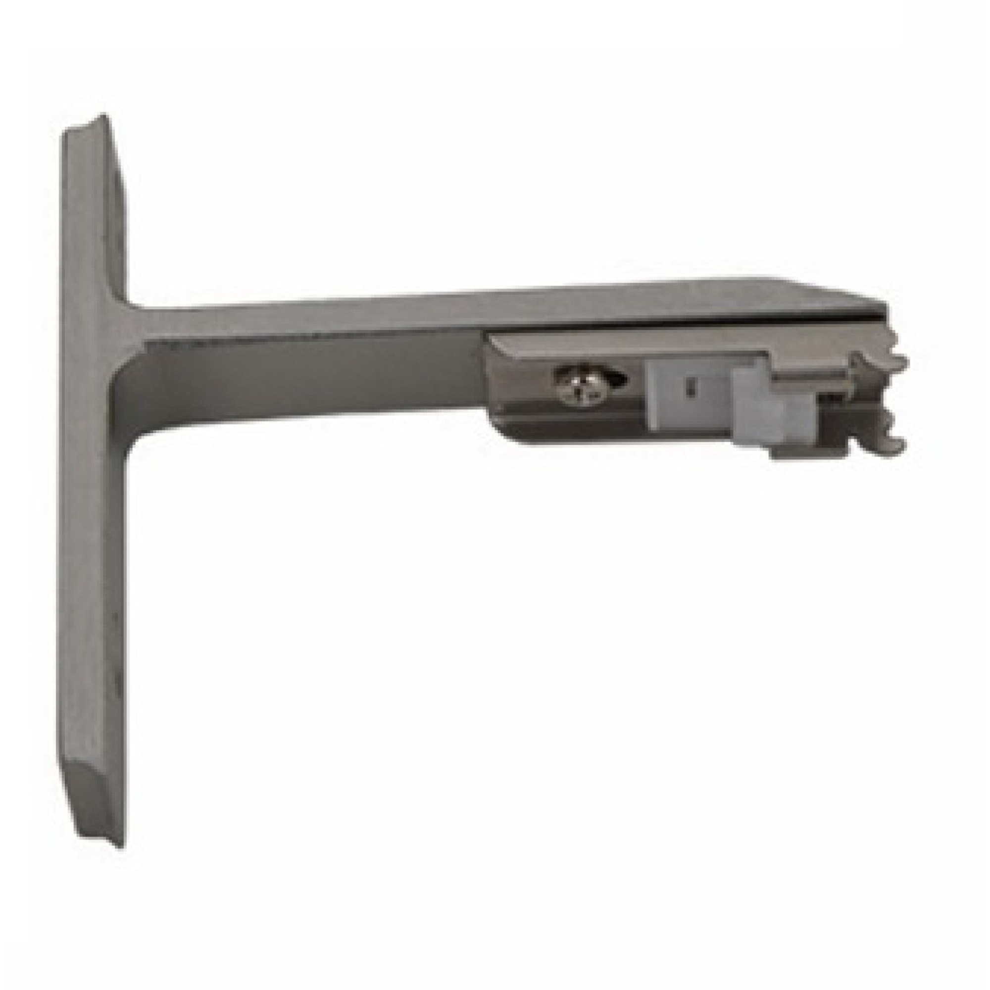 Μεταλλικός Σιδηρόδρομος Τοίχου Βαρέου Τύπου ΙΝΟΧ ΜΑΤ Μονός 25mm